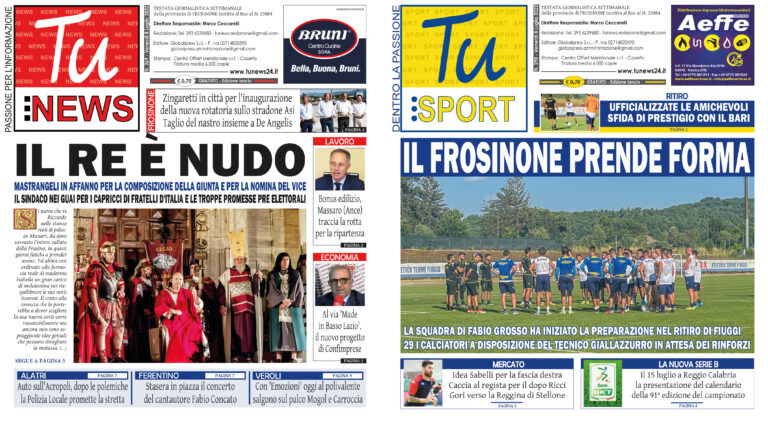 I nuovi numeri di ‘Tu News’ e ‘Tu Sport’: sfogliali gratuitamente