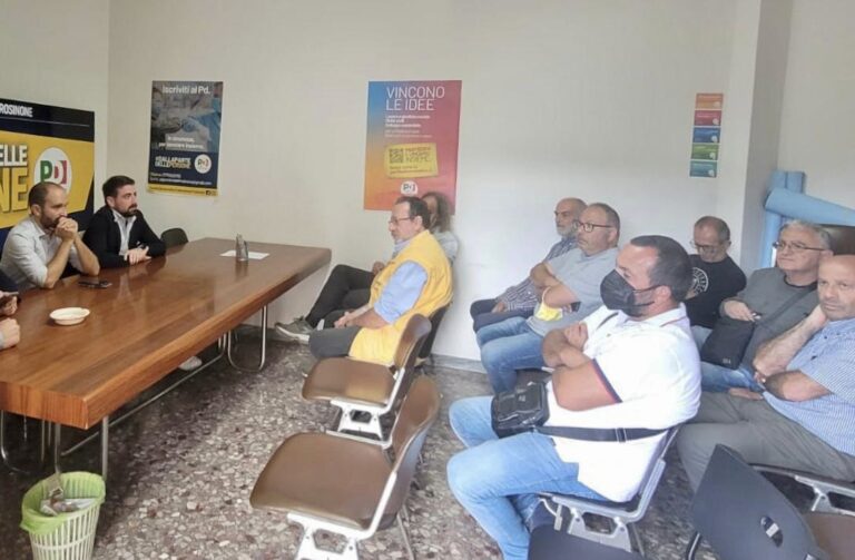 Il Pd incontra Vertenza Frusinate