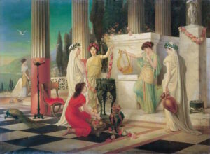 donne - tempio di Vesta