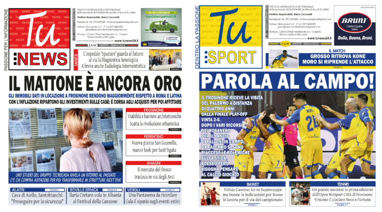 I nuovi numeri di ‘Tu News’ e ‘Tu Sport’: sfogliali gratuitamente