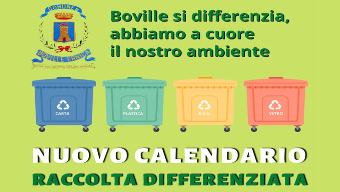Raccolta differenziata - Boville Ernica - SITO
