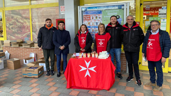 Anagni – Raccolta alimentare dell'Ordine di Malta 01