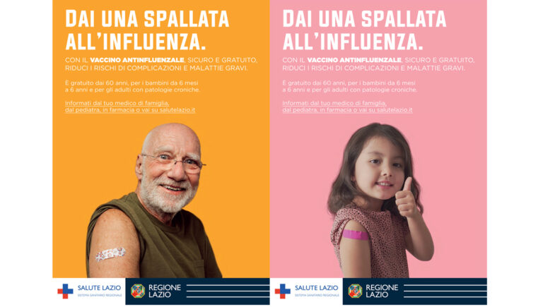 Asl di Frosinone – Campagna di vaccinazione antinfluenzale 2022/2023: dai una spallata all’influenza