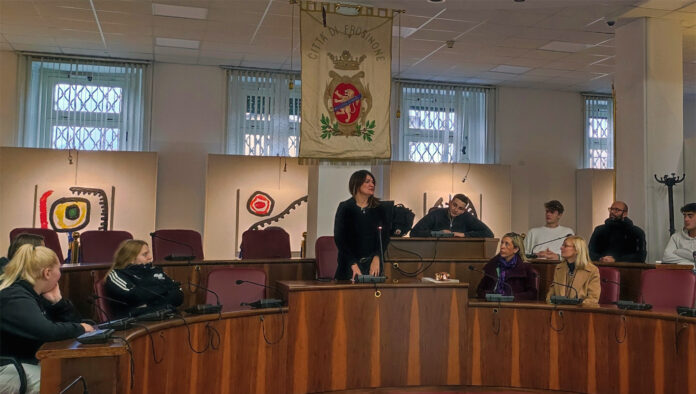Frosinone, delegazioni Erasmus in visita al Comune - SITO