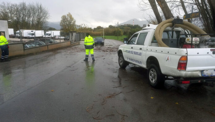 Frosinone – Allerta meteo, Volontari della Protezione Civile - SITO