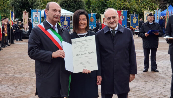 Lotta al Covid - Importante riconoscimento per la dottoressa Maria Gabriella Calenda 01