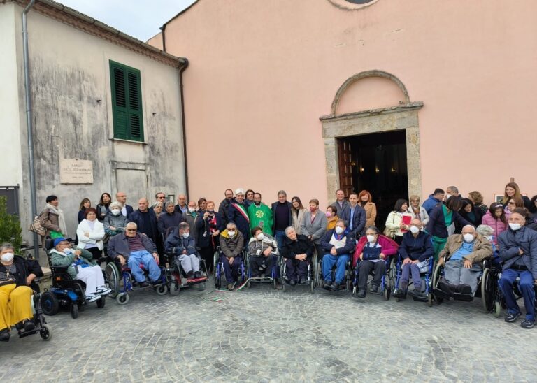 Ferentino: inaugurato il nuovo sagrato antistante la chiesa di Santa Maria Degli Angeli
