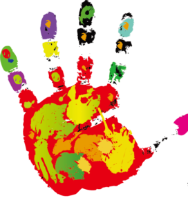 colori -mano aperta