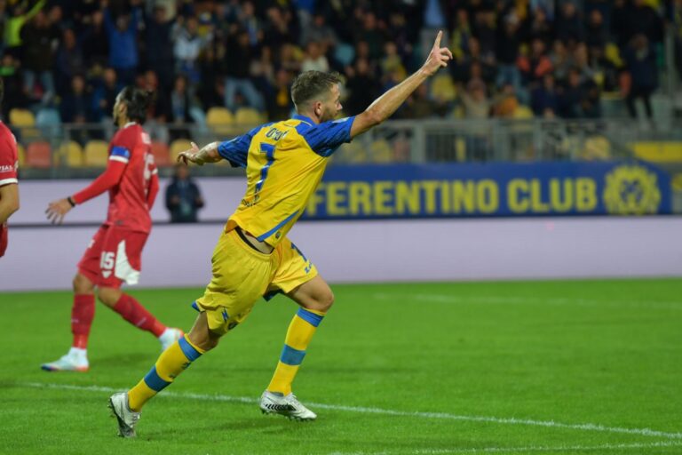 Frosinone-Perugia 1-0, decide un gol di Rohden