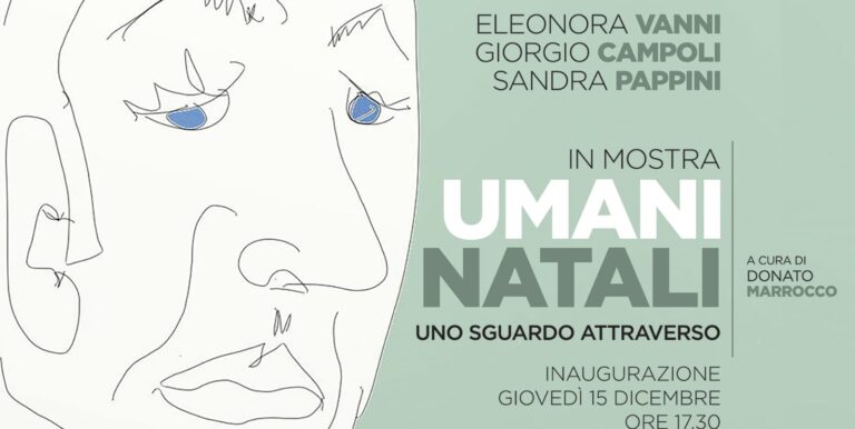 Frosinone, giovedì 15 dicembre l’inaugurazione della mostra “Umani Natali”