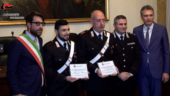Carabinieri premiazi Sora