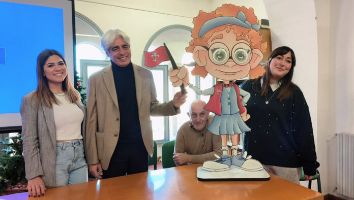 Ferentino – Presentata in biblioteca la guida a fumetti ‘Ferentino Comics Tour’ 01