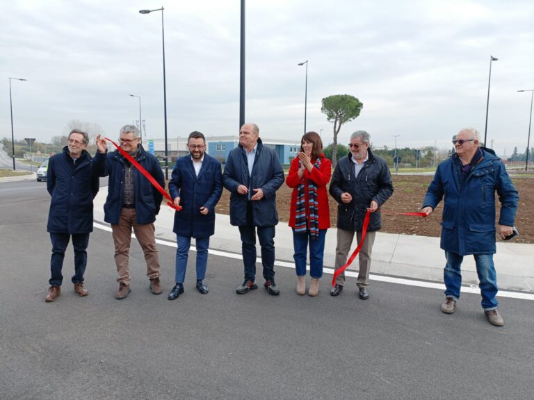 Inaugurata la seconda rotatoria sull’asse attrezzato