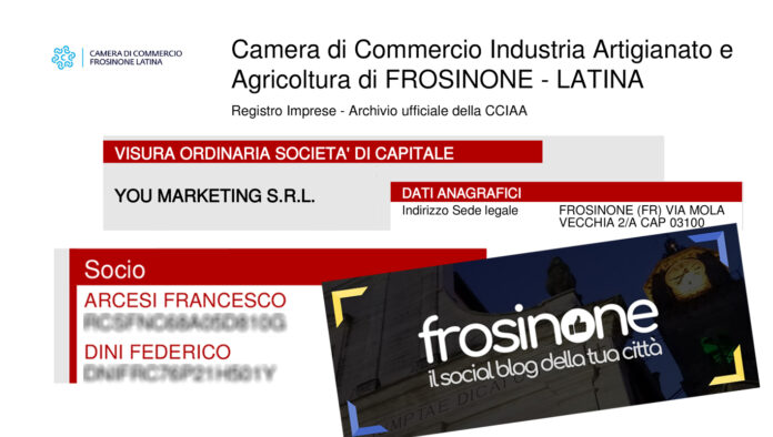 visura you marketing frosinone