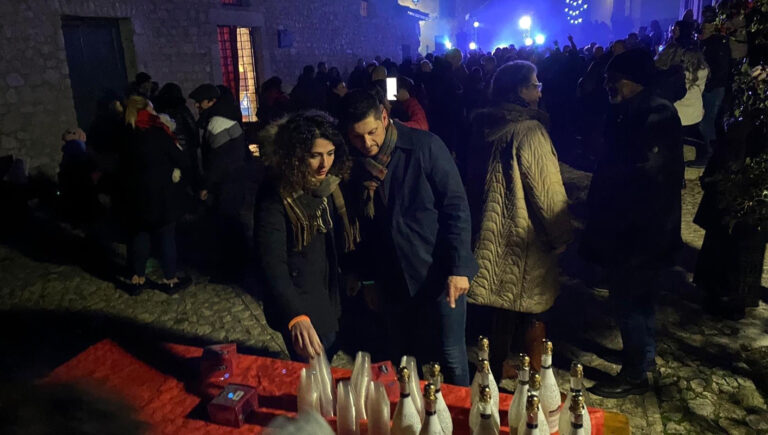 Fumone, un successo il Capodanno in piazza: oltre 500 presenti