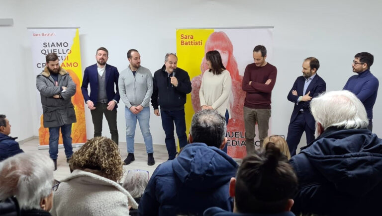 Alatri – Sara Battisti inaugura il comitato elettorale: grande risposta dei cittadini