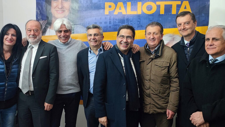 Regionali, Pompeo inaugura il comitato a Cassino con D’Amato, insieme al sindaco Salera e al consigliere provinciale Ranaldi