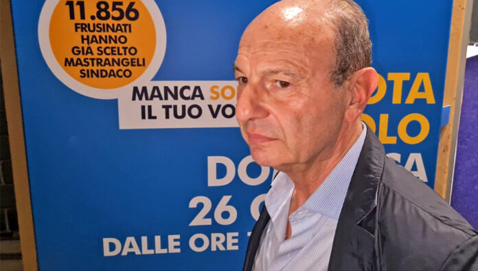 riccardo mastrangeli sindaco di frosinone