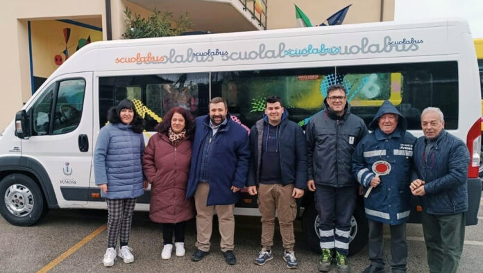 Fumone, Un nuovo scuolabus al servizio degli studenti