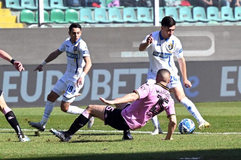 Palermo-Frosinone 1-1, un pari che sta stretto ai canarini