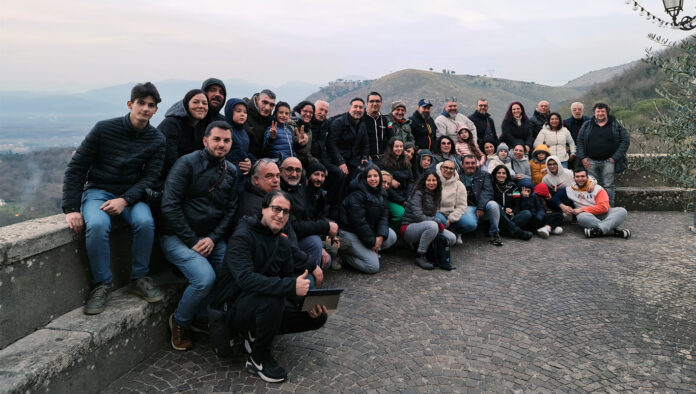Falvaterra, il Freemont Club Italia in visita al paese e alle grotte