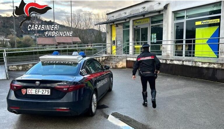 Rapina a mano armata all’ufficio postale: arrestate due persone