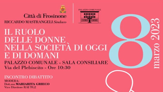 Frosinone, 8 marzo, incontro-dibattito a Palazzo Munari 01