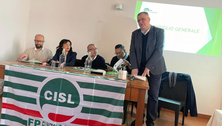 Frosinone – Consiglio Generale della Cisl Fp: «Un impegno costante per essere accanto ai lavoratori e alle lavoratrici»