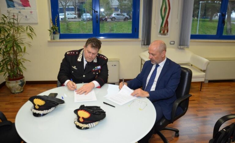 Carabinieri e Asl Frosinone: accordo per la divulgazione della cultura della salute