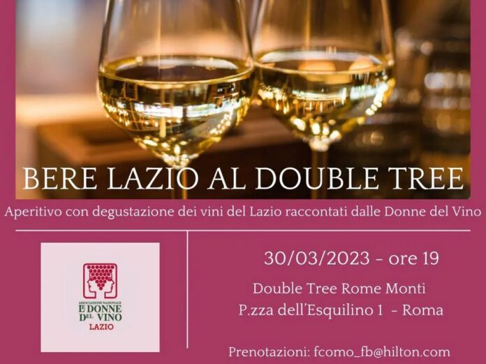 BERE LAZIO AL DOUBLE TREE evento vino a roma