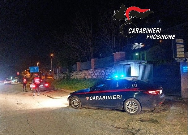 Movida, Controllo  straordinario  dei Carabinieri: una persona denunciata per furto