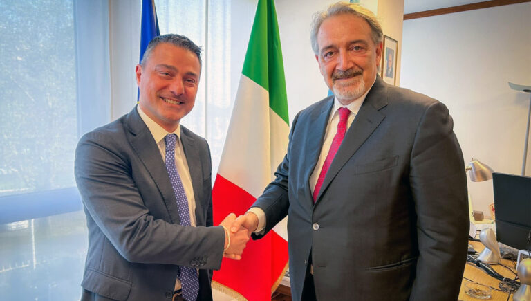 Anagni – Incontro tra il sindaco Daniele Natalia e il Presidente della Regione Lazio, Francesco Rocca su sanità, ambiente e rifiuti