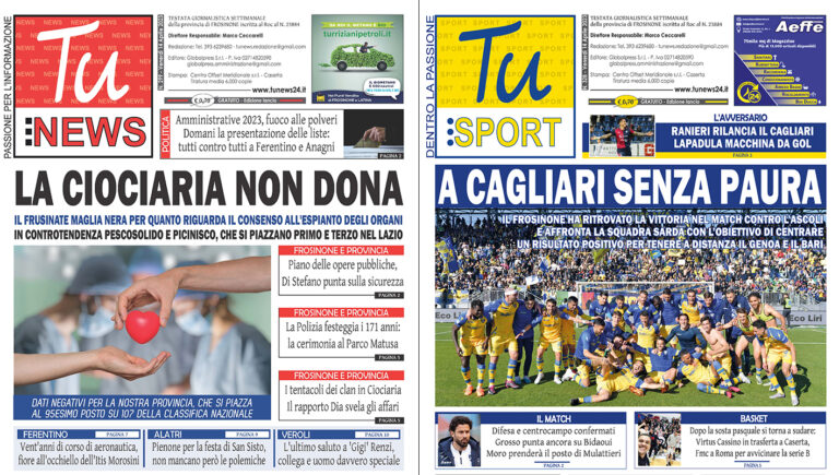 tu news e tu sport del 14-04-2023