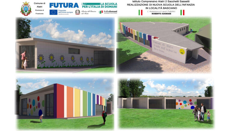 Alatri – Scuola dell’infanzia in località Basciano, approvato il progetto