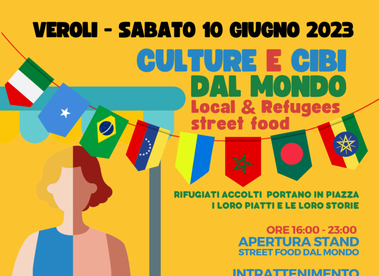 Veroli – Street food etnico il 10 giugno, un’esperienza che unisce tradizione, integrazione e sapore