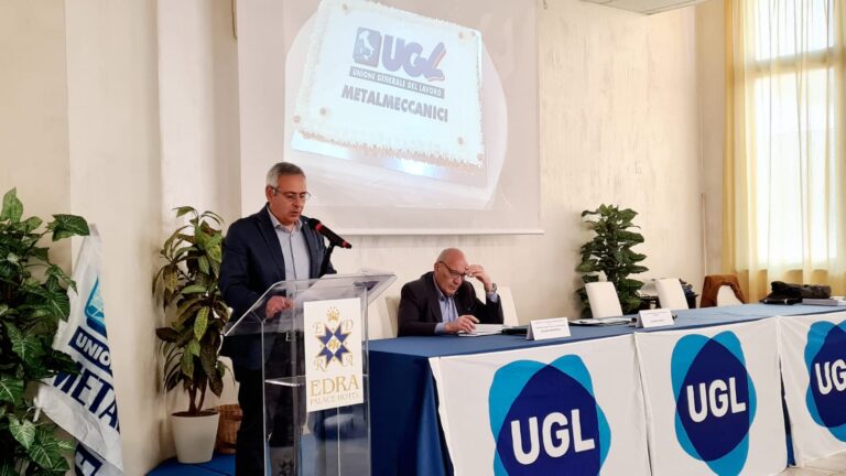 Congresso UGL Metalmeccanici Frosinone, Minotti confermato Segretario Provinciale