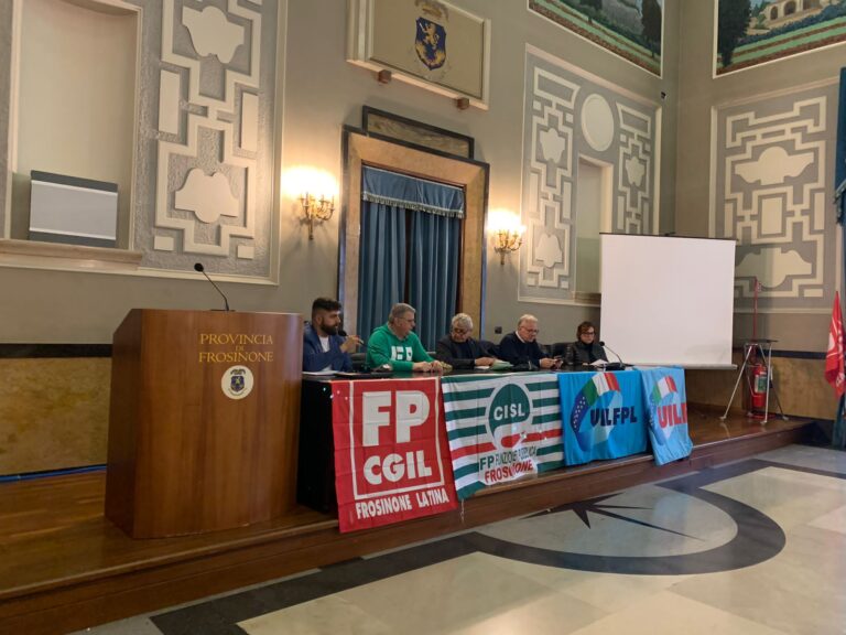 Cisl, Cgil, Uil: “Una nuova stagione di lavoro e diritti”, appuntamento a Frosinone