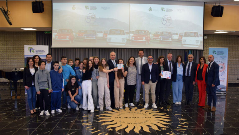 Progetto “50 anni di Fiat… nelle scuole”: premiazione all’Università di Cassino