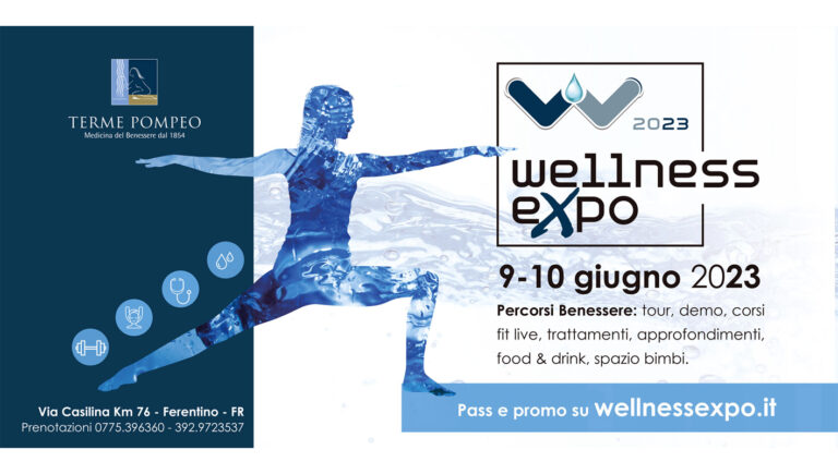 Ferentino – Al via la seconda edizione del Wellness Expo a Terme Pompeo