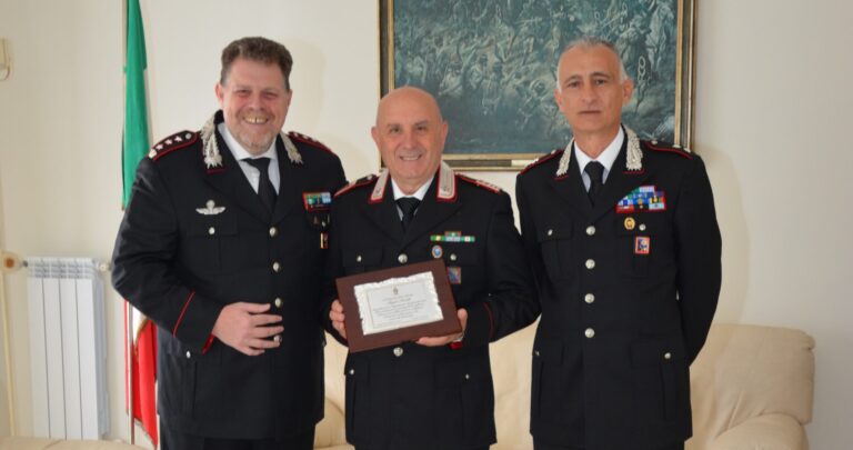 In pensione il Luogotenente Carica Speciale Angelo Pizzotti