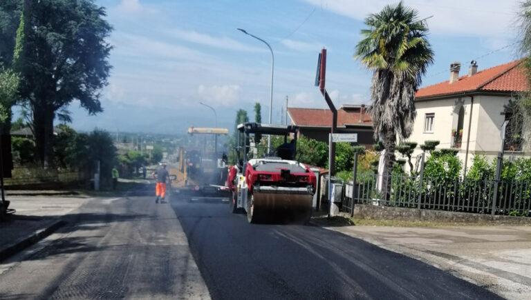 Provincia – Sicurezza stradale al primo posto: l’Amministrazione avvia i lavori di rifacimento della strada di accesso a Castrocielo