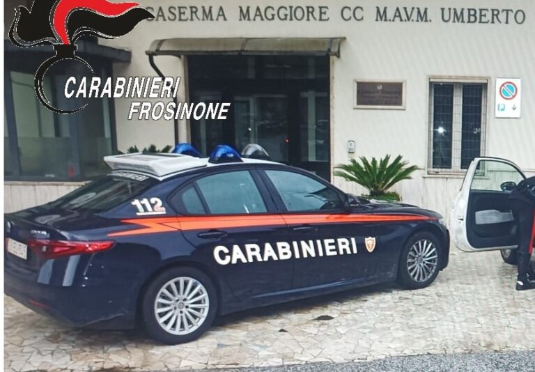 Roccasecca – Dai domiciliari al carcere: arrestato un 63enne per violazione alle prescrizioni
