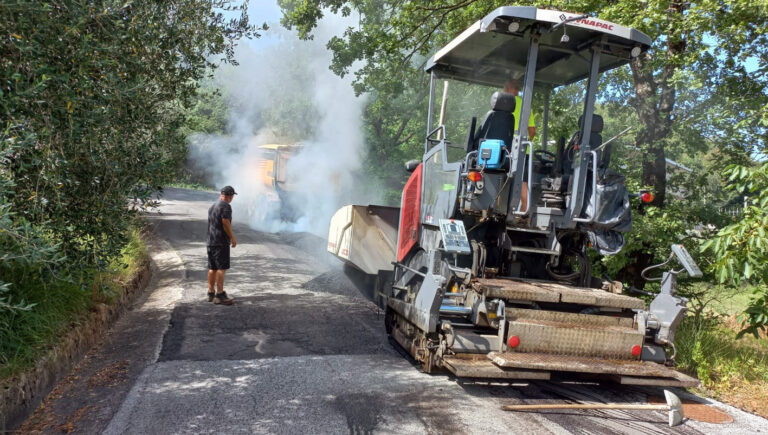 Provincia – Iniziati i lavori di bitumazione sulla SP 170: l’Amministrazione provinciale investe 150mila euro per la sicurezza stradale