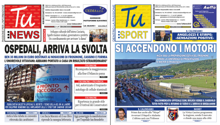 Tu News e Tu Sport del 07-07-2023