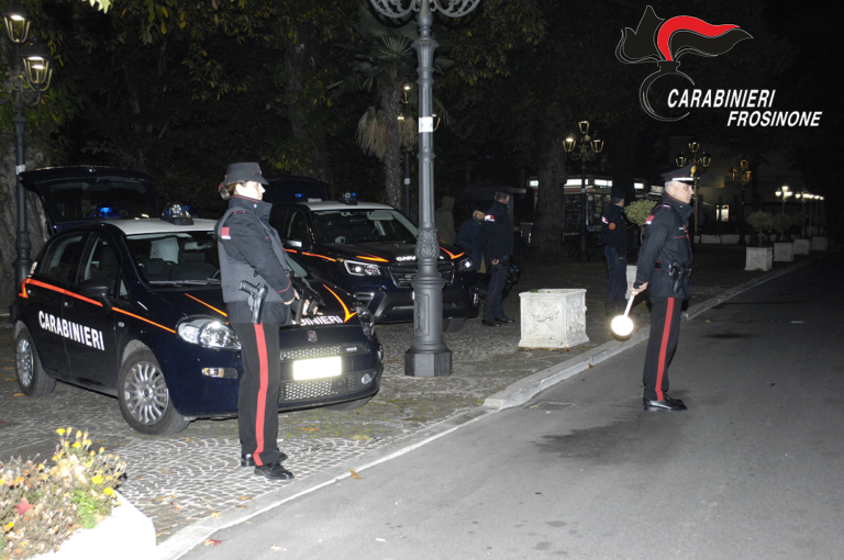 Alatri – Controlli dei Carabinieri e della Guardia di Finanza: identificate più di 100 persone