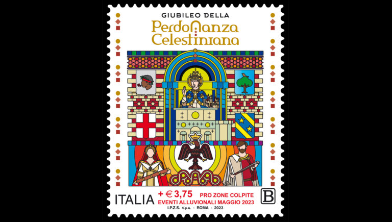 Poste Italiane – Emissione di un francobollo ordinario dedicato al Giubileo della Perdonanza