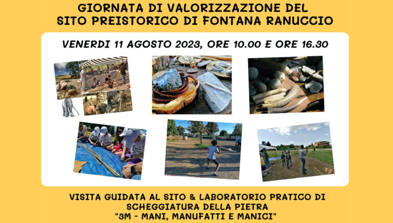 Anagni – Giornata di Valorizzazione del sito preistorico Fontana Ranuccio