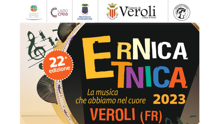 Veroli – Ernica Etnica, ecco le due serate finali dell’8 e del 16 settembre