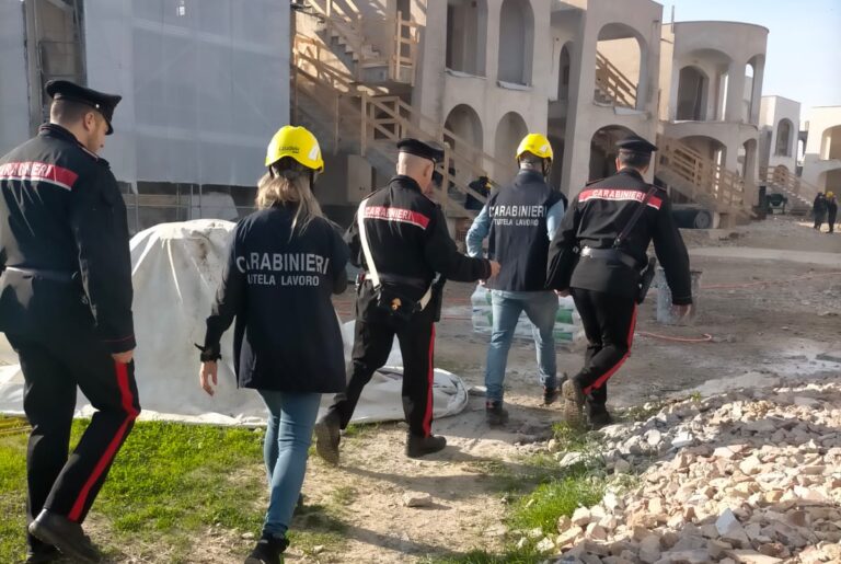 Controlli dei Carabinieri sui luoghi di lavoro: sospesa l’attività di una ditta con dei lavoratori in nero