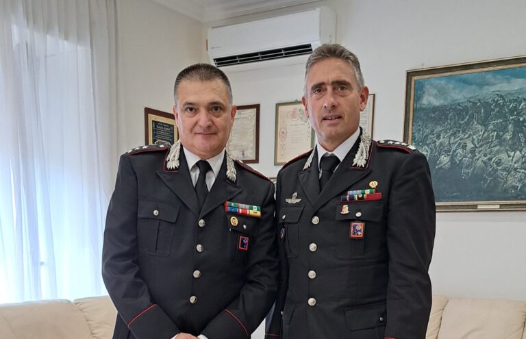 Frosinone – Il Capitano Bruno Falena lascia l’Ufficio Comando del Provinciale Carabinieri
